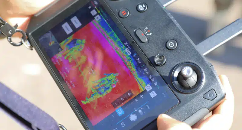 Drones com sensor térmico caçam focos de queimadas em Manaus