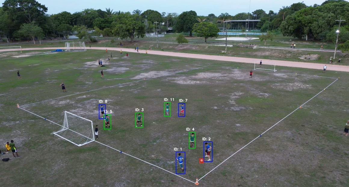 Monitoramento tático com IA impulsiona formação de jovens no futebol