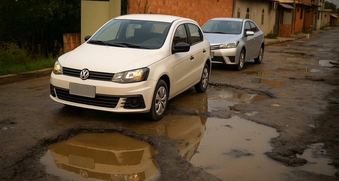 Manaus usa inteligência artificial para detectar buracos nas ruas