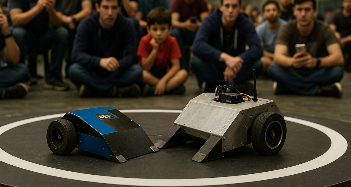 Cenatec 2025 terá desafios com robôs de sumô