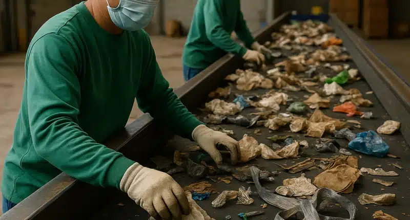 Resíduos industriais de fitas adesivas ganham solução