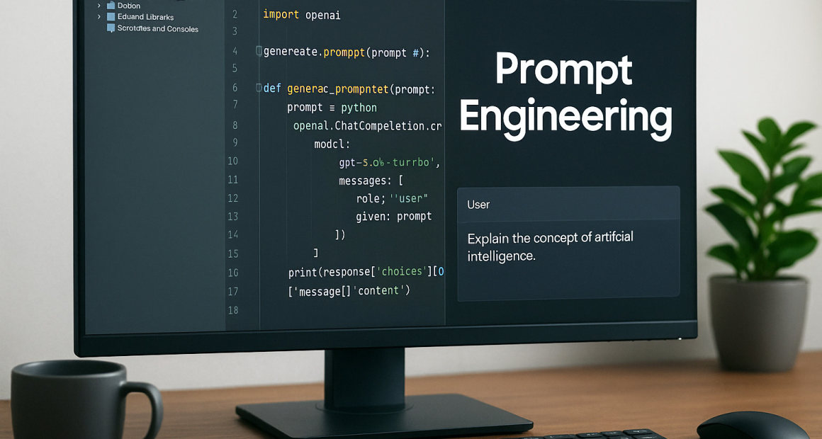 Gigante da tecnologia oferta curso gratuito de Engenharia de Prompt