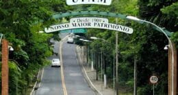 Entrada principal do campus da Universidade Federal do Amazonas, Ufam.