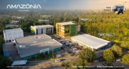 maquete eletrônica do complexo da fpftech no amapá