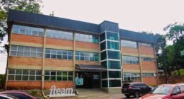 fachada do prédio do iteam em manaus